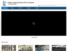 Tablet Screenshot of fnd.com.pk